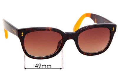 Toms  Lyndi Replacement Lenses 49mm wide 