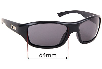 Tonic EVO Lentes de Repuesto 64mm wide 