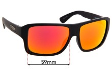 Sunglass Fix Replacement Lenses for Tonic Swish - 59mm Wide