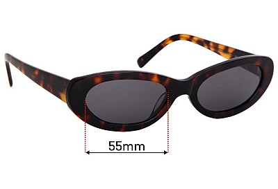 Vehla Willow Lentes de Repuesto 55mm wide 