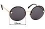 Sunglass Fix Replacement Lenses for Versace MOD 2176 - 59mm Wide 