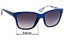 Sunglass Fix Lentes de Repuesto para Vogue VO2896-S - 54mm Wide 
