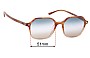 Sunglass Fix Replacement Lenses for Ray-Ban RB2194 John - 51mm Wide 