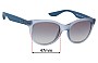 Sunglass Fix Replacement Lenses for Ray-Ban RJ9068S - 47mm Wide 