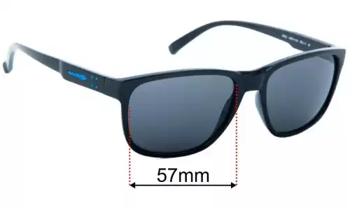 Arnette AN4257 Urca Replacement Sunglass Lenses - 57mm 