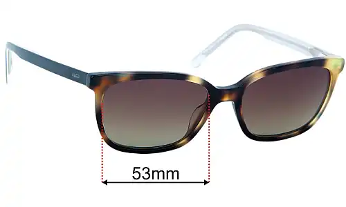 Hugo Boss HG 10 Replacement Lenses 53mm wide 