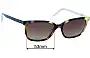 Sunglass Fix Replacement Lenses for Hugo Boss HG 10 - 53mm Wide 