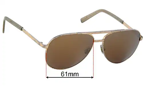 Sunglasses Replacement Lenses Maui Jim MJ831 Seacliff 61mm Wide 