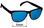 Sunglass Fix Lentes de Repuesto para Goodr Modern Day Snake Oil - 54mm Wide 