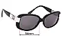 Sunglass Fix Replacement Lenses for Alex Perry AP Sun Rx 07 - 56mm Wide 