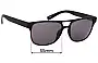 Sunglass Fix Ersatzgläser für Alfred Sung  - 55mm Wide 