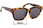 Sunglass Fix Replacement Lenses for AM Eyewear Allebi - 56mm Wide 