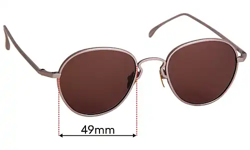 Sunglass Fix Replacement Lenses for AM Eyewear Gaudi - 49mm Wide Sunglass Fix Replacement Lenses for AM Eyewear Gaudi - 49mm Wide