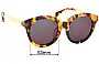 Sunglass Fix Replacement Lenses for AM Eyewear Mel - 53mm Wide 