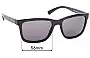 Sunglass Fix Replacement Lenses for Armani Exchange AX 4045S - 56mm Wide 