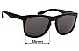 Sunglass Fix Replacement Lenses for Armani Exchange AX 4058S - 55mm Wide 