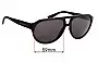 Sunglass Fix Lentes de Repuesto para Armani Exchange AX 4042/S - 59mm Wide 