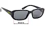 Sunglass Fix Replacement Lenses for Arnette Post Malone AN4265 - 54mm Wide 