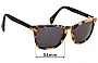 Sunglass Fix Replacement Lenses for Bill Bass Pepe - 54mm Wide 
