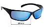 Sunglass Fix Replacement Lenses for Bolle Slice - 68mm Wide 