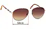 Sunglass Fix Verres de Remplacement pour Burberry B 3089 - 58mm Wide 