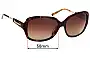 Sunglass Fix Verres de Remplacement pour Burberry B 4049 - 58mm Wide 
