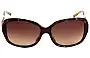 Burberry B 4049 Replacement Sunglass Lenses - 58mm Wide Front View 