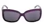 Burberry B 3022 Replacement Sunglass Lenses - 58mm Wide Front View 
