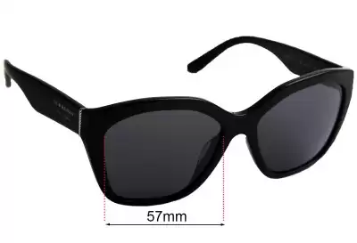 Burberry B 4261-F Replacement Lenses 57mm wide 