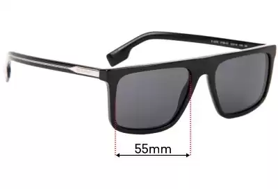 Burberry B 4276 Replacement Lenses 55mm wide 