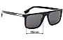 Sunglass Fix Verres de Remplacement pour Burberry B 4276 - 55mm Wide 