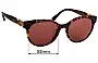 Sunglass Fix Replacement Lenses for Bvlgari 4177-B-F - 52mm Wide 