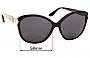 Sunglass Fix Replacement Lenses for Bvlgari 8092-B-A - 58mm Wide 