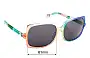 Sunglass Fix Replacement Lenses for Camilla Unknown - 61mm Wide 