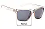 Sunglass Fix Verres de Remplacement pour Cancer Council Bondi - 58mm Wide 