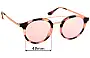 Sunglass Fix Verres de Remplacement pour Cancer Council Chiltern - 49mm Wide 