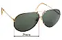 Sunglass Fix Replacement Lenses for Carrera 5621 - 71mm Wide 