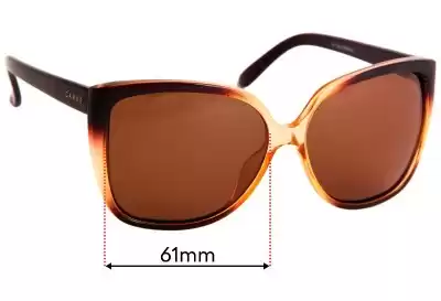 Carve Sheree Replacement Lenses 61mm wide 