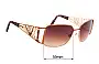 Sunglass Fix Replacement Lenses for Cazal MOD 9015 - 59mm Wide 