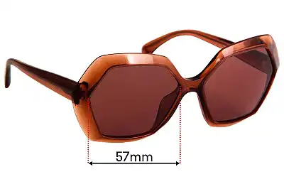 Chanel 71191A Ersatzgläser 57mm wide 
