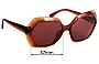 Sunglass Fix Replacement Lenses for Chanel 71191A - 57mm Wide 