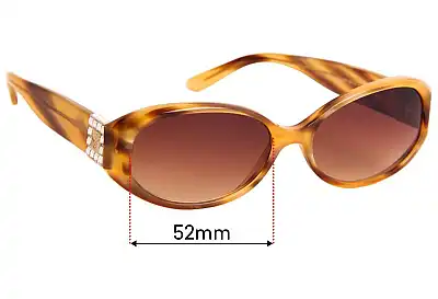 Chopard SCH 026S Replacement Lenses 52mm wide 