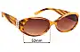 Sunglass Fix Replacement Lenses for Chopard SCH 026S - 52mm Wide 