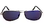 Chrome Hearts Red Replacement Lenses Front View 