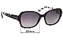 Sunglass Fix Replacement Lenses for Coach HC8166 - 58mm Wide 