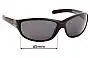 Sunglass Fix Replacement Lenses for Dirty Dog Turk - 65mm Wide 
