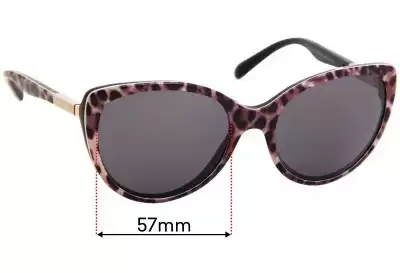 Dolce & Gabbana DG4175 Replacement Lenses 57mm wide 