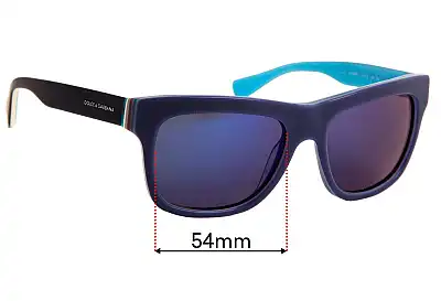 Dolce & Gabbana DG4203 Lentes de Repuesto 54mm wide 