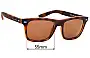 Sunglass Fix Lentes de Repuesto para Dolce & Gabbana DG6095 - 55mm Wide 