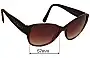 Sunglass Fix Replacement Lenses for Dolce & Gabbana DG4117 - 57mm Wide 